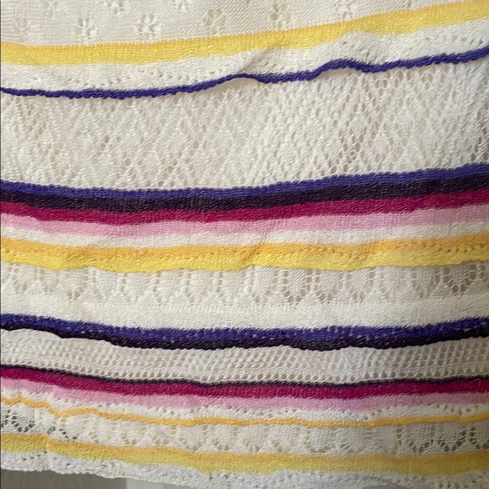 Sezane Multicolor Ruffled Tank Top - Picture 3 of 3